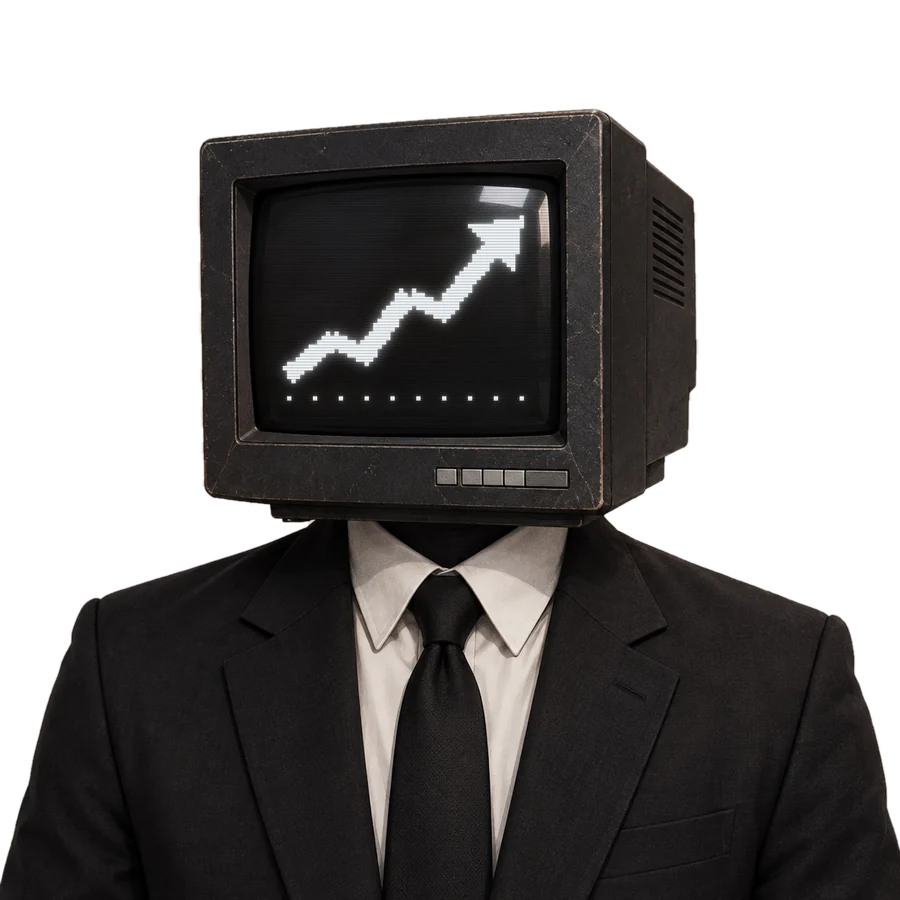 Phase 2 — rising chart on the screen